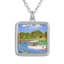 A Sunday on the river.jpg Pendant