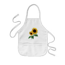 A Sunflower Mummy's Love Apron