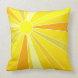 A Sunny Day At The Beach Tropical Sunshine Pillows