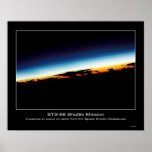 A sunrise seen from the Space Shuttle Endeavour