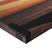 A sunset in Santa Cruz Canvas Prints