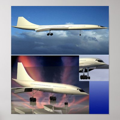 A Supersonic Airliner Posters by denno1