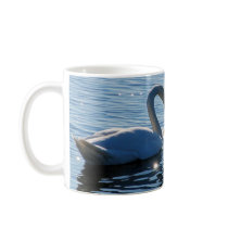 A Swan Heart Kiss, Reflections of Love Mugs