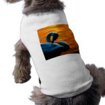A Swan Taking a Last Minute Swim at Sunset pet clothing