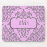 A Sweet Array of Pink and Gray Mousepad