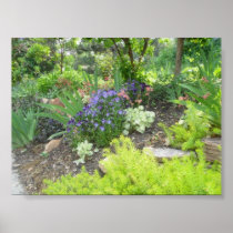 A Sweet Garden Full of Colour Print