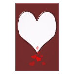 A Sweethearts Love Letter Stationery Design