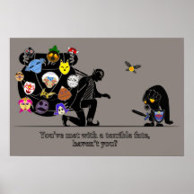 A tale of masks. posters