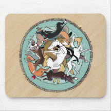 A "Tangle" of Iggies Mousepad