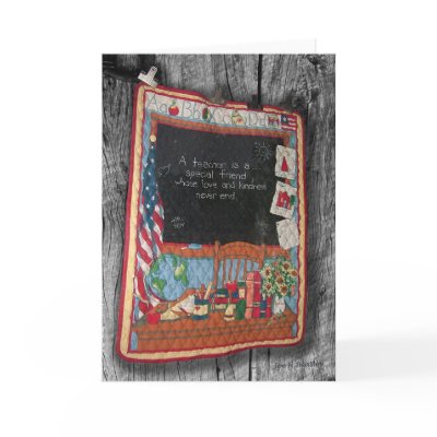 A Teacher Greeting Card by bhbphotos