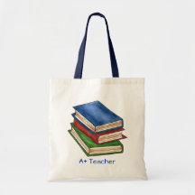 A+ Teacher Tote Bags