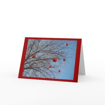 A Texan Christmas Tree Greeting Cards by jolomast