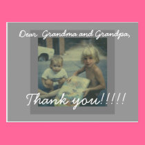 A Thank You Photo Postcard! postcards