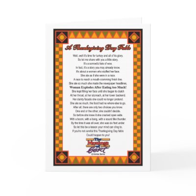 A Thanksgiving Day Fable by DBanks
