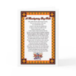 A Thanksgiving Day Fable  cards