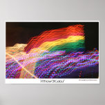 A Throw Of Colour Abstract Poster