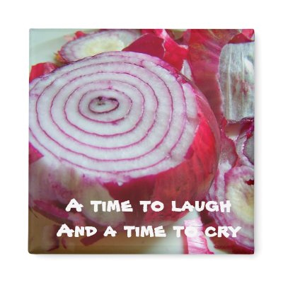 A time to laugh, a time to cry magnet by KatAnnette