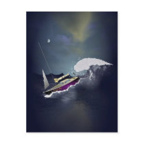 'A Time to Run' Postcard