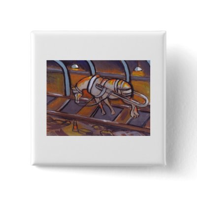 A TIRED PIT PONY PINBACK BUTTONS by sword42