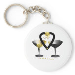 "A Toast For Soulmates"* Keychain