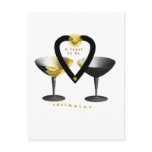 "A Toast For Soulmates"* postcards
