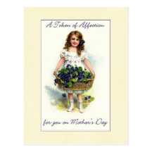 A Token of Affection Mother's Day Postcard