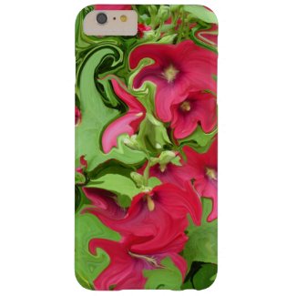 A Tough iPhone 6 Cover with a Red Hollyhock Design