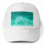 A Tree Grows In Aqua Hat