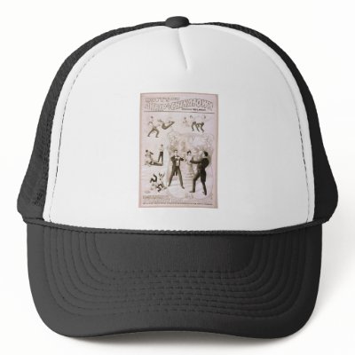 A Trip to China Town, 'Burlesque Trio' Vintage The Trucker Hats by photochrom