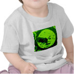 A Trip to the Moon (Martian Retro Green) T-shirts