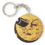 A Trip to The Moon Movie Poster Keychain