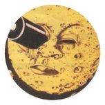 A Trip to The Moon Movie Poster Sticker