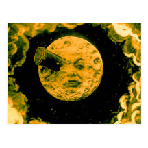 A Trip to the Moon Postcard