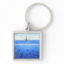A Trolling Boat Keychain