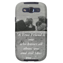 A True Friend Samsung Galaxy S3 Covers