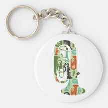 A Tuba of Tubas Keychains