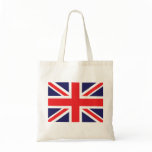 A Union Jack flag. Bags