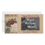 A Valentine Message Vintage Photo Card