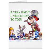 A Very Happy Unbirthday to You! Card