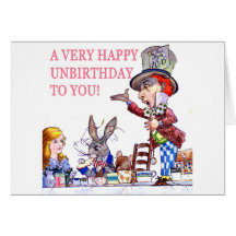 A Very Happy Unbirthday to You! Cards