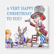 A Very Happy Unbirthday To You! Refrigerator Magnets