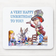 A Very Happy Unbirthday To You! Mousepad