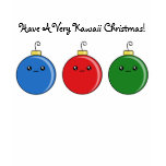 A Very Kawaii Christmas Ornaments T-Shirt