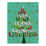 A Very Merry Christmas Post Card