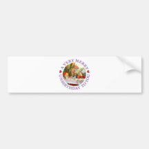 A VERY MERRY UNBIRTHDAY TO YOU BUMPER STICKERS