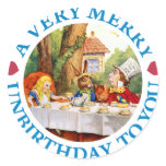 A VERY MERRY UNBIRTHDAY TO YOU stickers