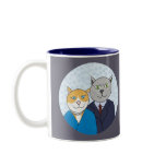 A Very Nice Kitty Couple Mug