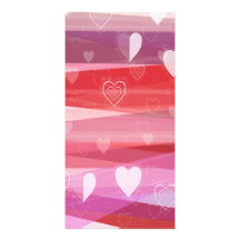 A Very Pink Valentine Personalized Photo Card