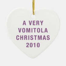 A Very Vomitola Christmas Ornaments