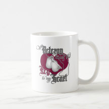 A Veteran holds the Key to my Heart Mug